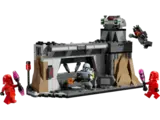 Assembled LEGO 75386 battle set.